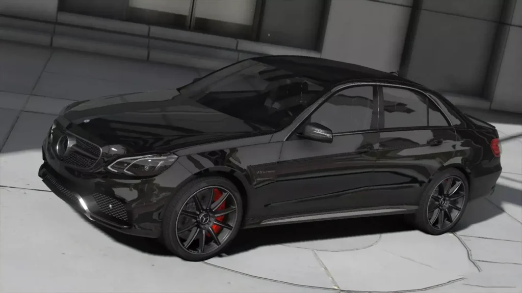 Mercedes-Benz E63AMG S 4matic Real Physics