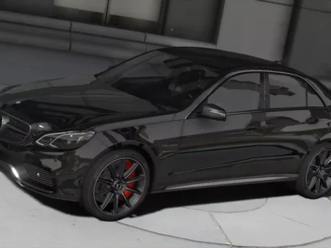 Mercedes-Benz E63AMG S 4matic Real Physics
