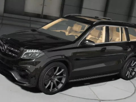 Mercedes Benz GLS63 AMG Real Physics