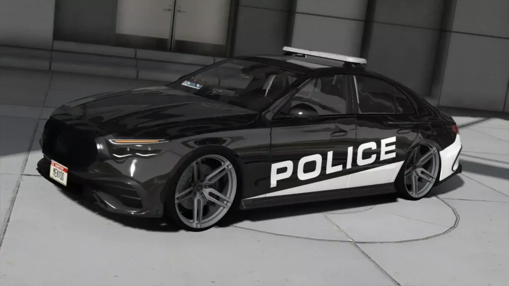 Mercedes E63 W214 Police