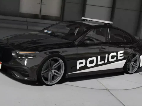 Mercedes E63 W214 Police