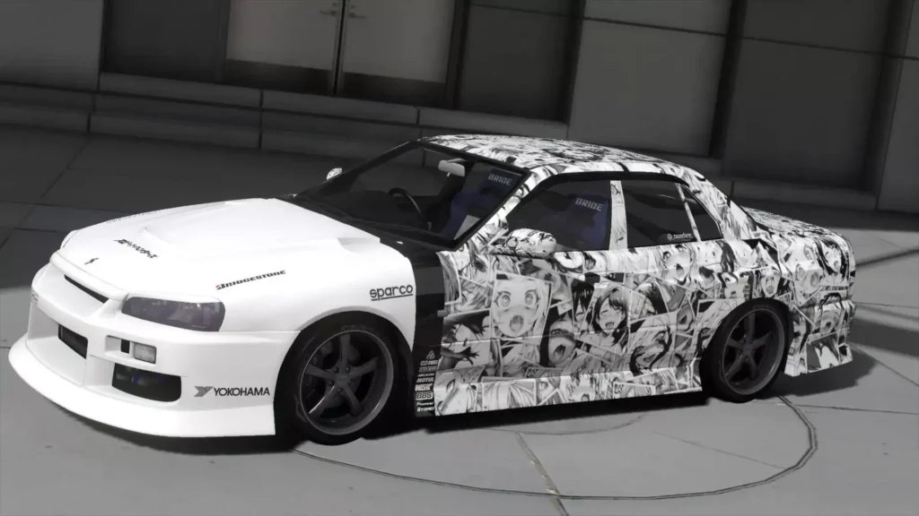 Nissan Skyline R34 Ahegao