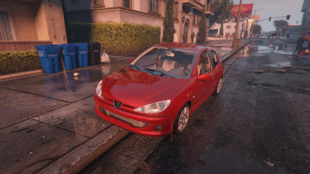 Peugeot 206 For GTA V Enhanced [ Replace ] V1.0