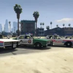 Police cars from Vice City