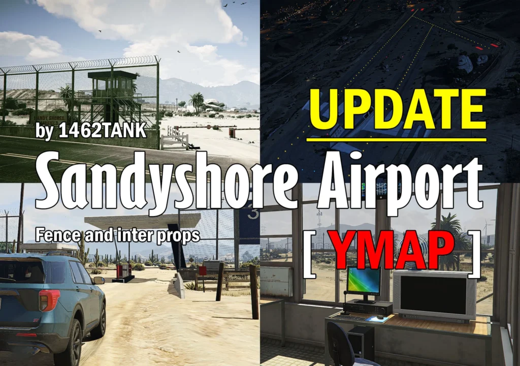 Sandy Shores Airfield Project [YMAP] V1.1
