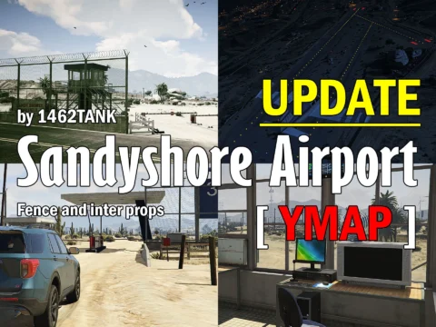 Sandy Shores Airfield Project [YMAP] V1.1