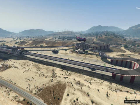 Track Desert Airport [Addon] Ymap / Xml