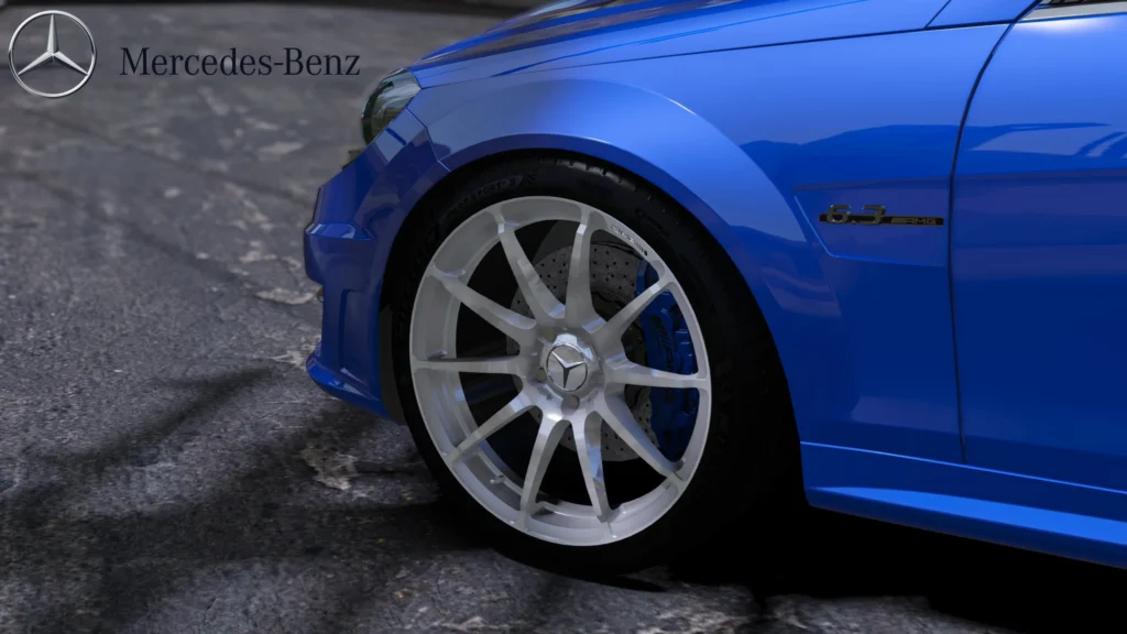 Wheel Mercedes-benz C63 AMG Blackseries 2013 [Replace] V1.0