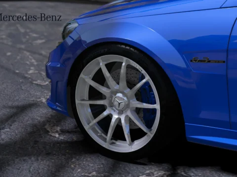 Wheel Mercedes-benz C63 AMG Blackseries 2013 [Replace] V1.0