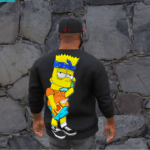 Pack clothes for franklin (moncler supreme) V1.0