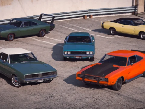 1969 Dodge Charger [Add-On | VehFuncs V | Car Pack] V1.1
