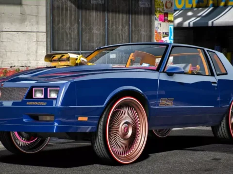 1985 Chevy Monte Carlo Calitop On Forgiato