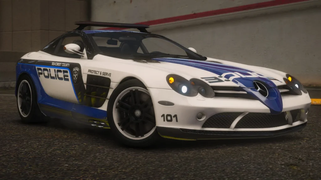 NFSHP: 2006 Mercedes-Benz SLR McLaren 722 Edition SCPD [Add-On | Sounds | Template] V1.0