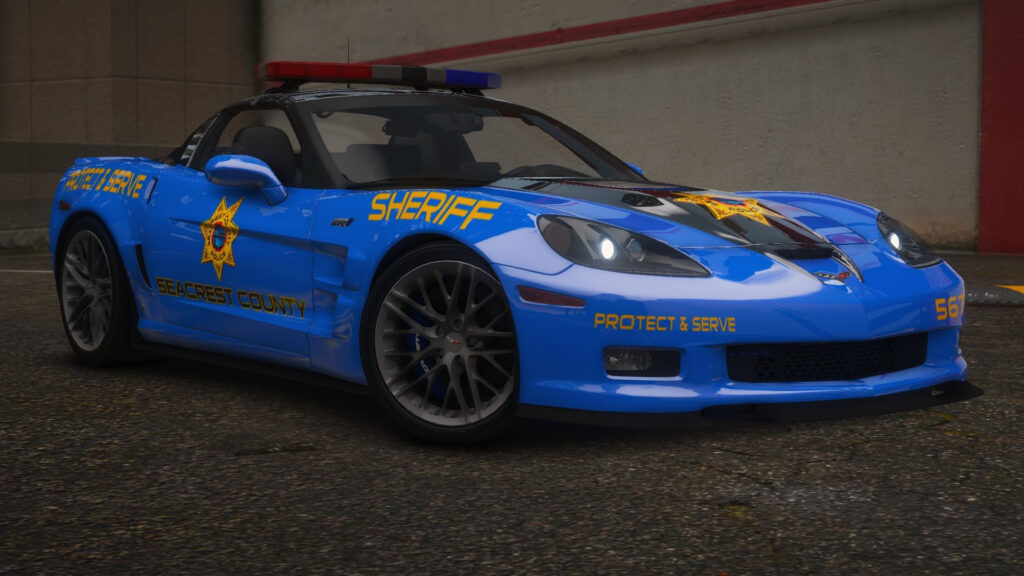 NFSHP: 2009 Chevrolet Corvette ZR1 SCPD [Add-On | Sounds | Template] V1.0