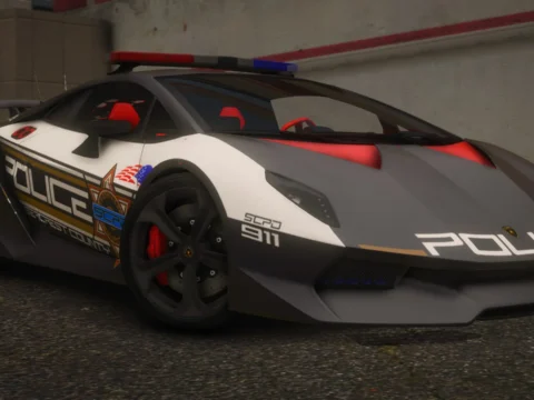 NFSHP: 2013 Lamborghini Sesto Elemento SCPD [Add-On | Sounds | Template] V1.0