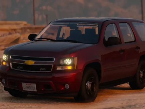2014 Chevrolet Tahoe Whelen Unmarked