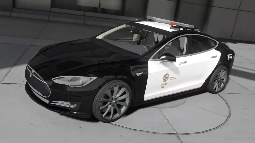 2016 Tesla Model S LAPD