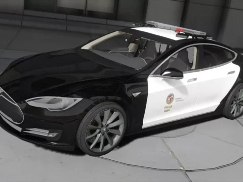 2016 Tesla Model S LAPD