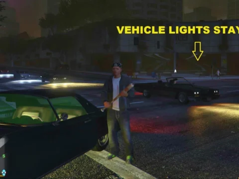 BLACKOUT HACK! VEHICLE LIGHTS STILL ON!