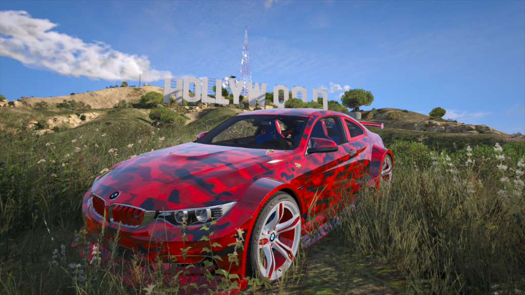 BMW F82 M4 Red [Add-on | Animated] V1.1