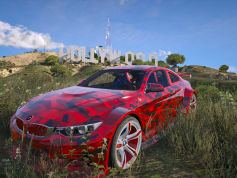 BMW F82 M4 Red [Add-on | Animated] V1.1