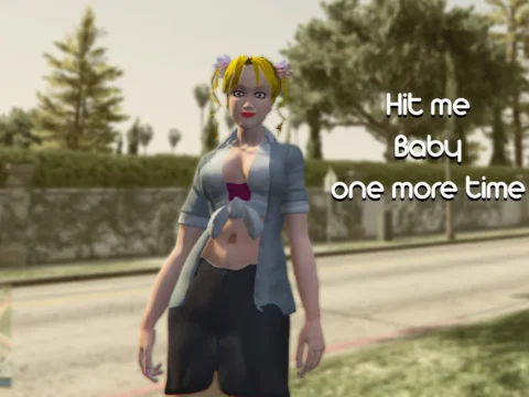 Britney Spears - Baby one more time outfit (Add-On ped) V1.0