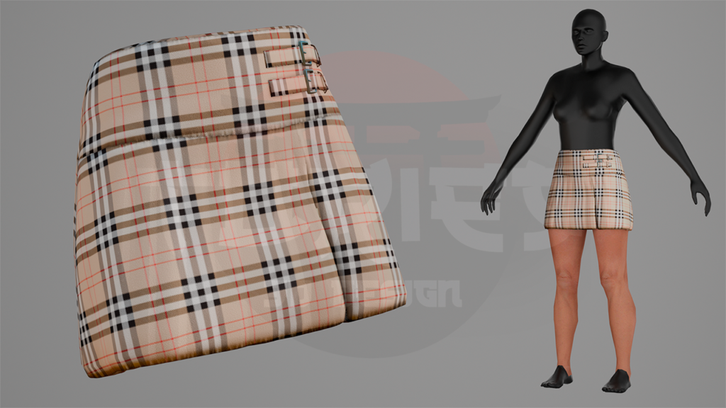 Skirt "Burbessy" for MP Female V1.0