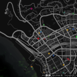 Colorful Blips on Map 1.04