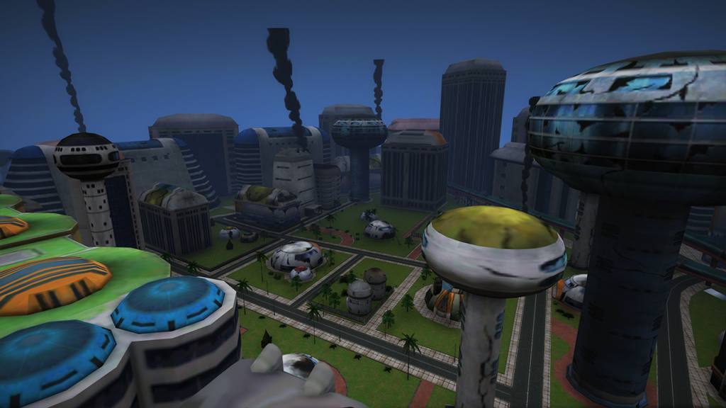 DBZ Destroyed West City Map [Addon-Prop]
