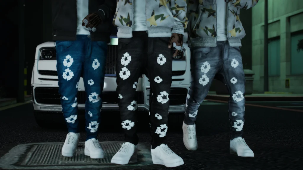 Denim Tears Sagged Jeans 1.0