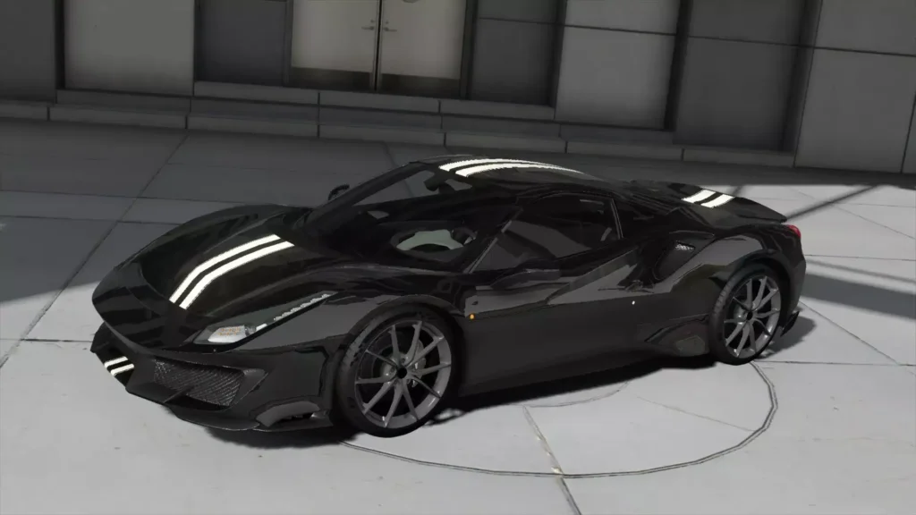 Ferrari 488 Pista Debadged