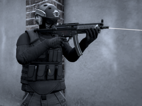 [EFT] HK MP5A3 9mm (Add-On) V1.0