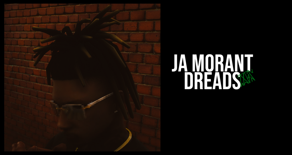 Ja Morant Dreads For MP Male 1.0