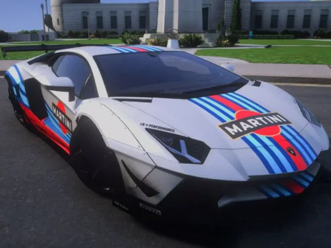 Lamborghini Aventador LP700-4 LibertyWalk MARTINI