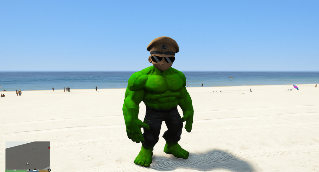 Little Singham Hulk Addon Ped 1.0