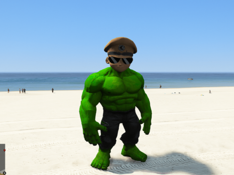 Little Singham Hulk Addon Ped 1.0