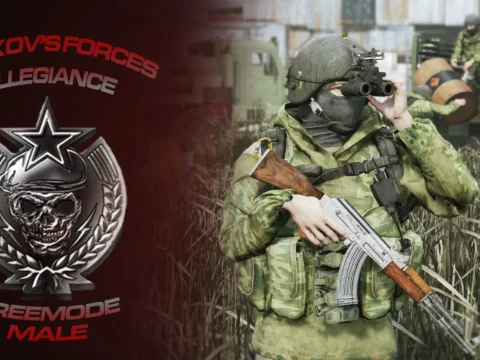 MW 2019 Spetsnaz / Barkov's Forces for MP Male V1.0