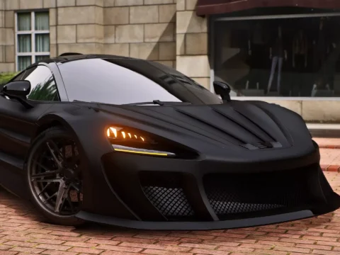 McLaren 765LT Abflug Twin Turbo