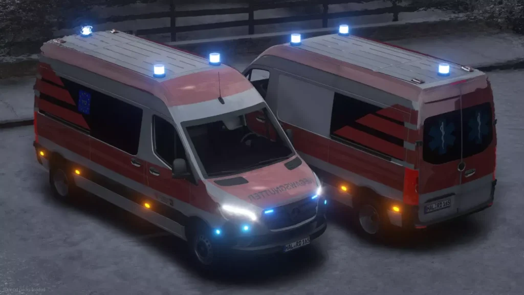 Mercedes-Benz Sprinter German Ambulance