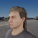 Mullet Hair for MP Male