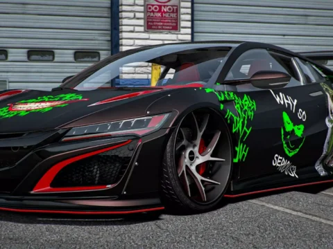Nissan NSX Acura Joker Edition