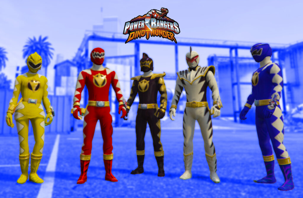 Power Rangers Dino Thunder (Addon peds) V1.0