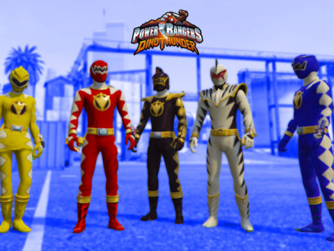 Power Rangers Dino Thunder (Addon peds) V1.0
