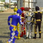Power Rangers Dino Thunder (Addon peds) V1.0