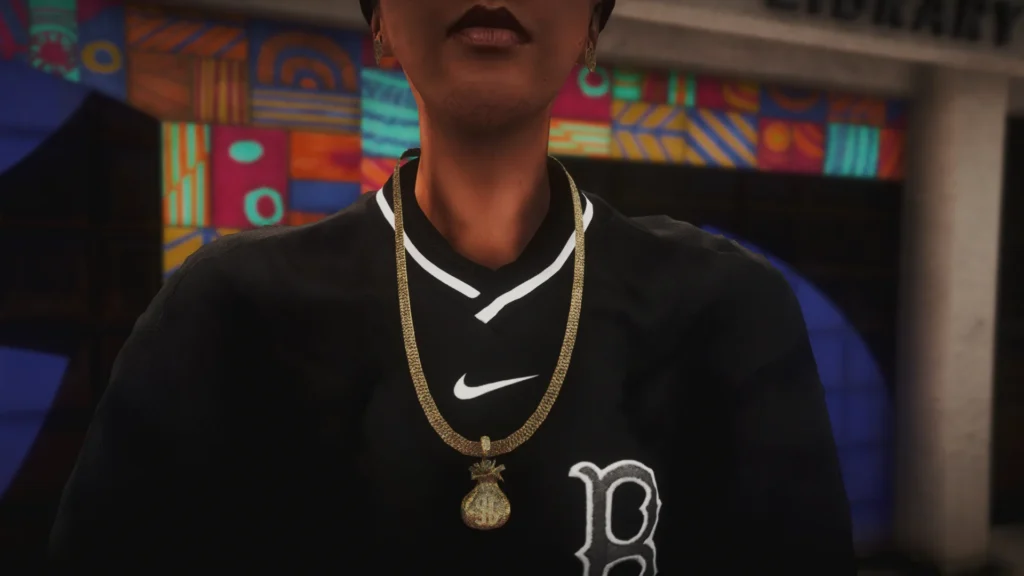 Rollie Money-Bag Gold Chain For MP Male 1.0