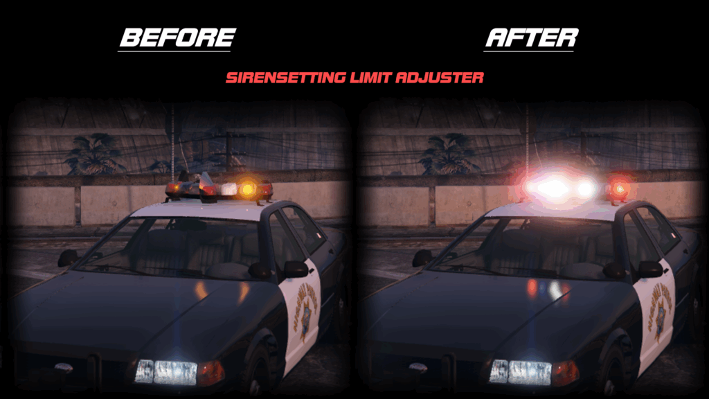 SirenSetting Limit Adjuster