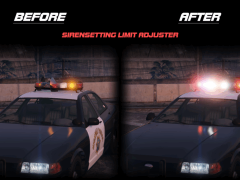 SirenSetting Limit Adjuster