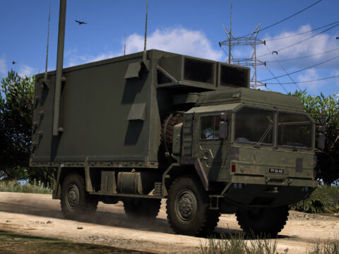 Sky Sabre Command Truck British Army [Add-On] V1.0
