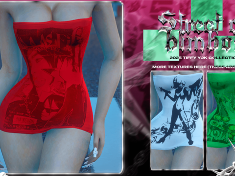 Street Of Bimbos Dress For Tiffy Females V1.0