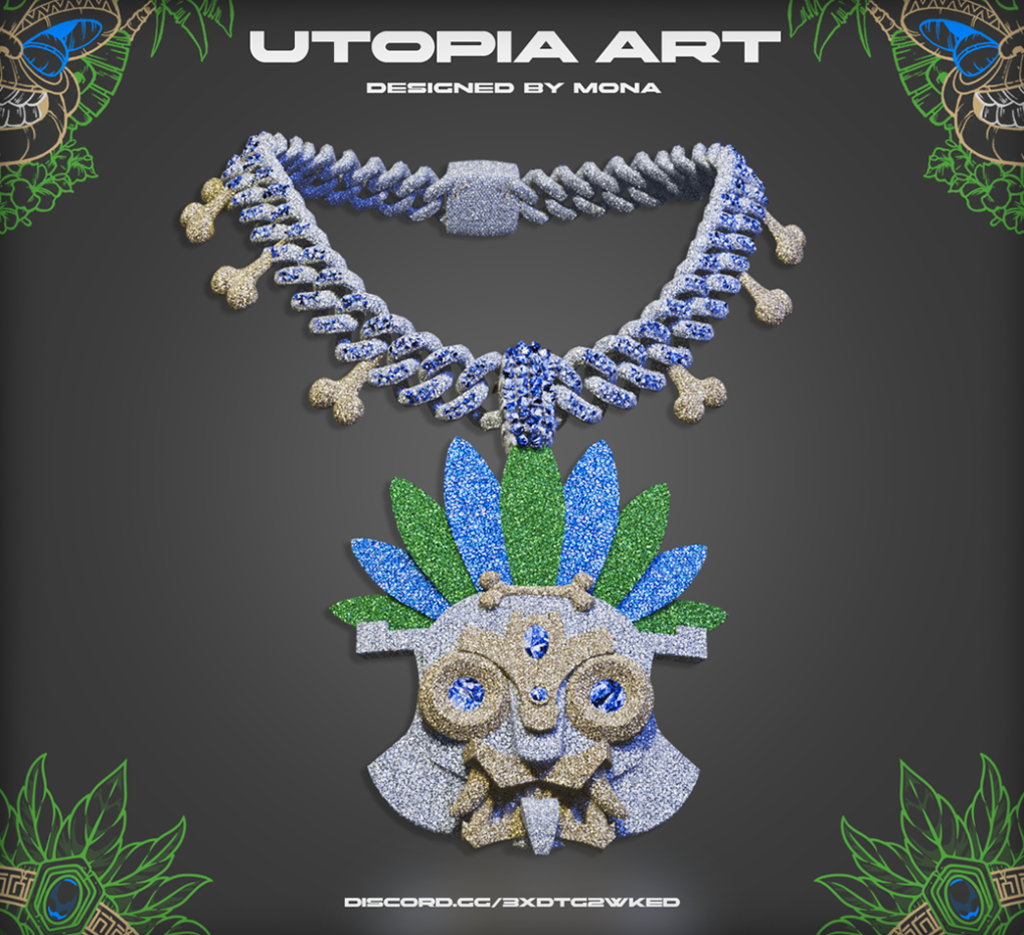 TIKI DIAMOND CHAIN | Utopia Art V Final
